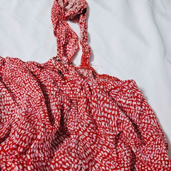 Lily Rose Womens Crop Top Multi-Color Size XL 100% Rayon Elastic Around Bottom - Picture 11 of 12